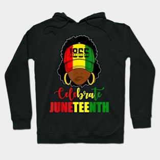 Juneteenth Tshirt Women Loc'd Hair Remembering My Ancestors T-Shirt Hoodie